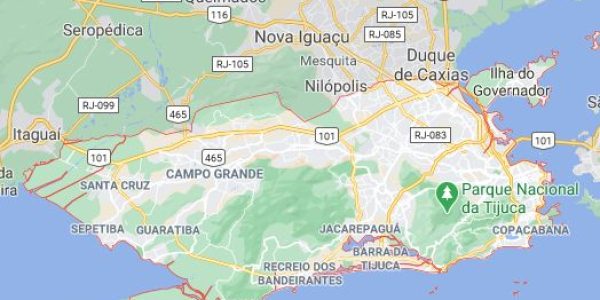 Mapa do Rio de Janeiro