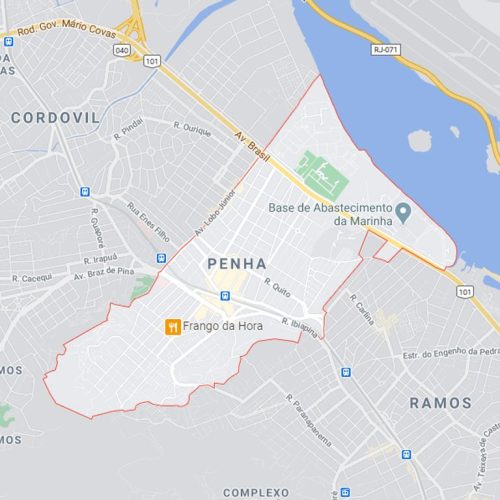 Mapa da Penha