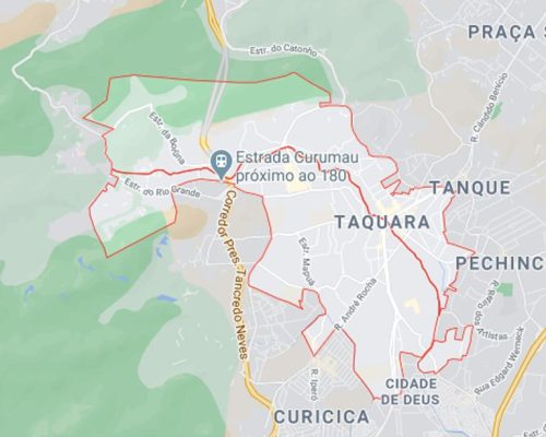 Mapa da Taquara